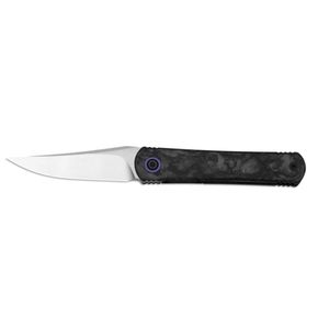 Couteaux de poche pliables portables avec lame tranchante, motif de poignée décoratif et construction pliable pratique pour le camping - Product Image 1
