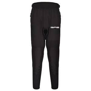 Ensemble extérieur tricoté de bonne qualité, couleur noire, pantalon à taille élastique, ensemble extérieur tricoté rembourré pour le snowboard - Product Image 5