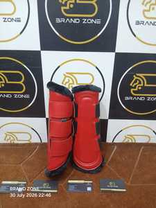 Botas Ecuestres BRAND ZONE de Cuero Patentado para Caballos, Botas Protectoras para Tendones con Neopreno de 8MM y Piel Sintética, Duraderas y Cómodas - Product Image 3