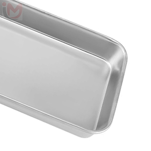 Bandeja Quirúrgica Rectangular de Acero Inoxidable IMANS IE-MT-0029, Recipiente para Instrumentos Médicos, Autoclavable, Reutilizable, Suministro para Quirófano - Product Image 2