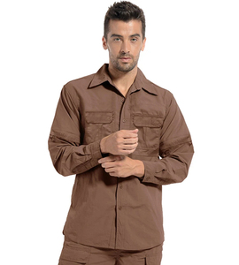 Camisas de Trabajo Nuevas para Hombre, Tácticas, Ligeras, de Secado Rápido, Manga Larga, Casuales para Exteriores, para Entornos Laborales - Product Image 5
