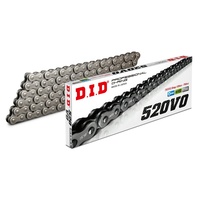 Fabriqué au Japon, chaîne à joints toriques pour moto D.I.D 520VO-120FB, 520V0 120 maillons, DID