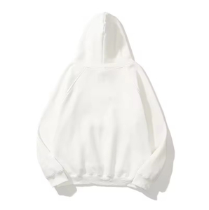 Sweat à capuche unisexe décontracté de haute qualité, logo personnalisé sur le devant, coupe ample, respirant, tissu en molleton 100% coton, hiver - Product Image 4