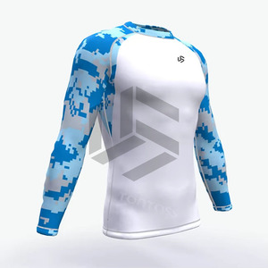 เสื้อคอมเพรสชั่นผู้ชายไซส์ใหญ่ สไตล์ออกกำลังกาย ยืดหยุ่นกระชับ เหมาะสำหรับเล่นกีฬา ฟิตเนส และป้องกันการระคายเคืองผิว - Product Image 3