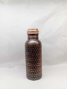 Botella de Agua de Cobre de Nuevo Diseño de la India, Botella para Beber de Cobre Puro, Artículo de Moda Increíble - Product Image 5