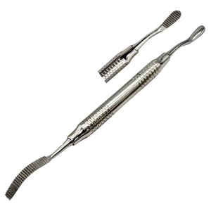 Juego de Limas Dentales Premium de 3 Piezas, de Doble Extremo, de Acero Inoxidable, Tipo Miller, Instrumentos Quirúrgicos Periodontales y Ortopédicos, con Certificación CE e ISO - Product Image 5