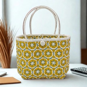 Bolso de Mano de Plástico Reciclado Sostenible, Bolso de Compras Reutilizable Ecológico - Product Image 6