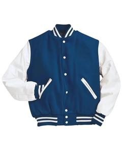 Chaqueta de Béisbol de Manga Larga, Estilo Letterman, con Cuello Alto y Diseño Cosido, para Invierno y Verano - Product Image 1