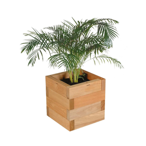 Maceta de madera ecológica, moderna, hecha a mano, de estilo elegante, al precio más bajo. - Product Image 4
