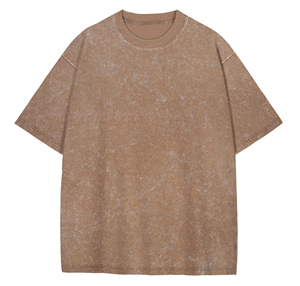 เสื้อยืดลายฟอกสีสำหรับผู้หญิง สวมใส่สบายๆ สไตล์สตรีทแฟชั่น ผ้าเนื้อบางเบา ใส่สบาย ทรงสวยทันสมัย เหมาะสำหรับใส่ในชีวิตประจำวัน รับผลิตแบบ OEM - Product Image 5