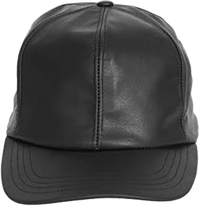 Casquette de baseball unisexe vintage en cuir PU de haute qualité, réglable, style décontracté pour l'extérieur, broderie manuelle Oxford, sportive et classique - Product Image 6