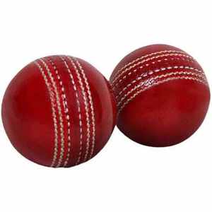 Ballon de cricket professionnel en cuir rouge fait main avec logo personnalisé, pour entraînement et matchs, durable, cousu à la main, pour le sport - Product Image 4