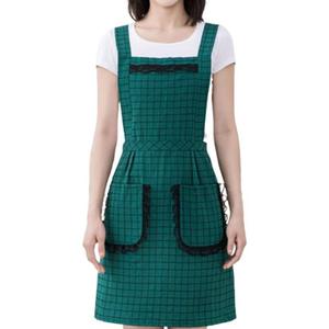 Heavyweight Women Canvas <b>Apron</b> Adjustable With Pockets <b>Work</b> <b>Apron</b> for Kitchen Barista Workshop and Hospitality Use Wholesale OEM - Product Image 3