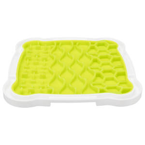 Bandeja para lamer snacks de TPR, goma y plástico, 20x20 cm, para alimentación de mascotas - Product Image 2