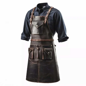 <b>Waterproof</b> <b>Work</b> Apron Adjustable Crossback Multi Pocket Utility Apron Dust Proof Workshop Repair Maintenance Workwear <b>waterproof</b> - Product Image 4
