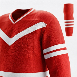 Tenue de hockey sur glace haut de gamme, vêtements d'équipe de hockey sur glace, maillot personnalisé imprimé, tissu extensible haute performance pour le jeu compétitif, personnalisable - Product Image 6