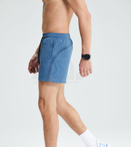 New Arrival Men's Summer High Street Style Customizable Front Quick-dry Shorts 100% Polyester <b>Heat</b>-Transfer Printing Elastic Mid - Product Image 2