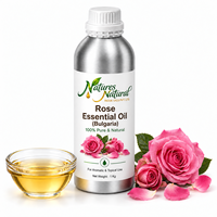 Huile Essentielle de Rose Pure Naturelle 100% Pure Aromathérapie Herbacée pour Tous Types de Peau