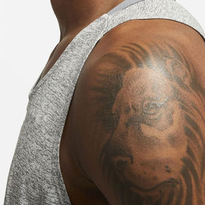 Débardeurs pour hommes en coton 100% décontractés pour l'été, respirants, à séchage rapide, écologiques, avec logo personnalisé, sans manches, pour la salle de sport et la remise en forme - Product Image 5