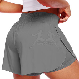 Shorts de sport tendance pour femmes, tissu respirant et doux, pour la course et l'entraînement - Product Image 3