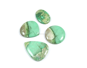 Cabochon de Variscite Naturelle, Pierre Précieuse Libre Faite à la Main, Cabochon de Variscite Lisse, Pierres Précieuses Libres de Toutes Tailles - Product Image 1
