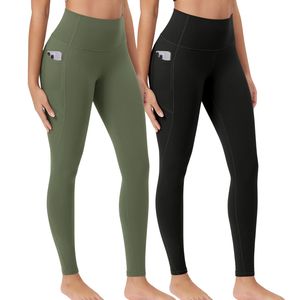 Leggings Deportivos de Cintura Alta para Mujer, Personalizados, para Yoga, Entrenamiento, Fitness, Running, Gimnasio, con Bolsillo para Teléfono - Product Image 1