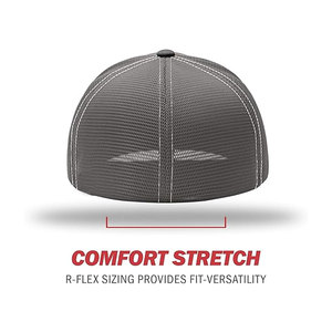Mens Lightweight Trucker Hat with Adjustable Snap Closure Comfortable <b>Mesh</b> Back Casual Sports and Streetwear Fashion Cap - Product Image 4