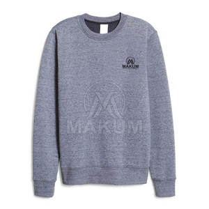 Sudadera de cuello redondo para hombre diseñada para comodidad diaria y estilo casual, mezcla de algodón básico. - Product Image 5