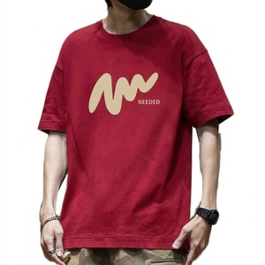 เสื้อยืดผู้ชายผ้าฝ้าย 100% แขนสั้น สไตล์วินเทจ ลำลอง แฟชั่นสตรีท สไตล์กราฟิก พิมพ์ลาย เสื้อผ้าสำเร็จรูปจากโรงงาน - Product Image 5