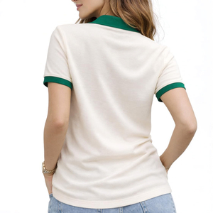 Camiseta Polo para Mujer de Alta Calidad al por Mayor con Logotipo OEM, para Uso Diario en Verano, al Mejor Precio, Talla Adulto, Camisetas Polo Modernas para Mujer - Product Image 2