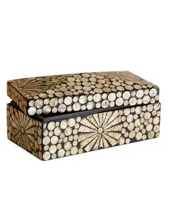 Caja de Joyería de Madera con Madreperla y Logotipo Personalizado, Hecha a Mano en Vietnam, Proveedor de Embalaje de Regalos al por Mayor, OEM/ODM - Product Image 3