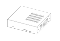 Boîtier compact sans ventilateur pour carte mère BL-N1296-BLK-V30 NOAH4C Mini ITX, prend en charge 2*SIM/3*SIM 4*RJ45 1*HDMI