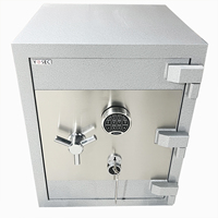 Coffre-fort ignifuge en acier massif de 10 mm avec serrure numérique SECURAM et protection incendie de 2 heures pour la maison, le bureau et les bijoux