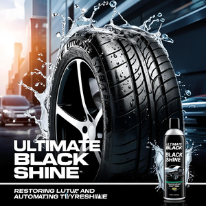 Malaisie Usine Vente Chaude Ultime Car Polish Bon Prix Noir Pneu Cirage Étanche Anti-Tache - Product Image 4