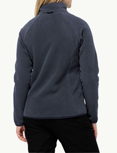 Veste polaire pour femme avec logo personnalisé, chaude, respirante, à fermeture éclair intégrale, pour la randonnée en extérieur, vêtement d'hiver décontracté, vente en gros - Product Image 3