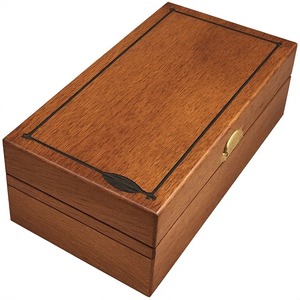 Estuche de madera para puros de lujo, acabado a mano, diseñado para un estilo clásico con construcción duradera y superficie suave. - Product Image 5