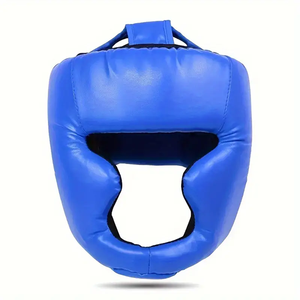 Custom Manufactured Boxing Head Guard Durable EVA Silicone High Impact Protection Adjustable Strap System Custom Color Options - Product Image 2