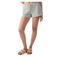 Pantalones Cortos de Algodón para Mujer, Cintura Elástica con Cordón, Casuales de Verano, Personalizables con Logotipo, Venta al Por Mayor OEM