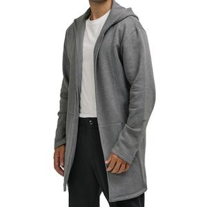 Basiques en gros meilleure vente qualité supérieure respirant hommes grande taille hiver polaire 100% coton personnalisé imprimé brodé - Product Image 6