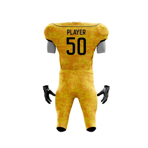 Uniforme de football américain de qualité supérieure, fabriqué en usine, prix recommandé, 100% polyester - Product Image 3
