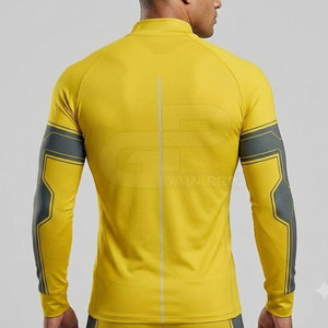 Sports <b>Compression</b> <b>Shirt</b> For Football Players Offering Muscle Stretch Fit And Moisture Control During Intense Training - Product Image 4