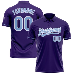 Wholesale Direct OMMIZ INDUSTRY Custom Navy Black-White 3D Bowling Burning <b>Flame</b> Performance Polo <b>Shirt</b> - Product Image 3
