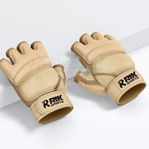 ถุงมือ MMA หนังแท้สั่งทำจากโรงงาน ทนทาน ขายดี ถุงมือชกมวย MMA สำหรับผู้ใหญ่ - Product Image 5