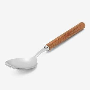 Juego de Cubiertos de Acero Inoxidable con Mango de Madera Premium, Duradero, para el Hogar y Restaurantes - Product Image 6