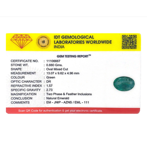 Natural Zambian Emerald 4.4 Carat Loose Gemstone Emerald Cut for Fine Jewelry - Product Image 4