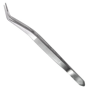 Pinzas Quirúrgicas de Acero Inoxidable OPTITECH HEALTHCARE, Punta Curva de Precisión, Manipulación Delicada, Certificación CE, Garantía Quirúrgica de 3 Años - Product Image 6