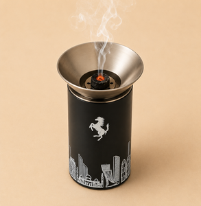 Brûleur d'encens Bakhoor moderne en lin, motif cheval équestre, Mabkhara en acier inoxydable, décoratif - Product Image 3