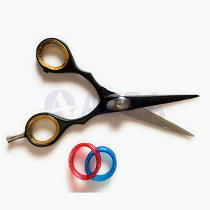 Tijeras Profesionales de Peluquería de Acero Inoxidable con Recubrimiento Azul de 6.5 Pulgadas, Tijeras de Peluquero de Lujo para Peinar y Recortar - Product Image 4