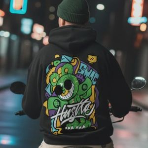 Sudadera con Capucha para Hombre de Manga Larga, 100% Algodón, Venta al Por Mayor, Calidad Premium, Colores Personalizables, Fabricación en Fábrica, Mezcla de Algodón Básico - Product Image 3