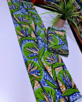 Tela de Algodón con Estampado Africano Ghana Premium para Ropa de Niñas, Bolsos y Proyectos de Batik, OEM, ODM, Venta al por Mayor, Exportación Hitjem
